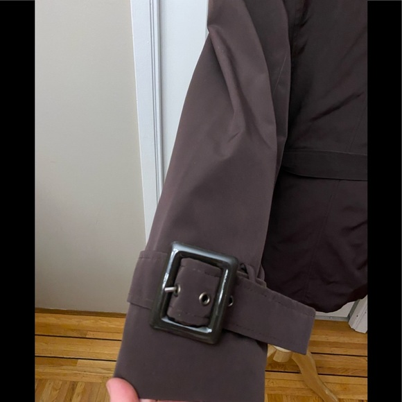 CROFT & BARROW Women's Lined Brown 3/4-Length Jacket, Size 1X. - Picture 4 of 7